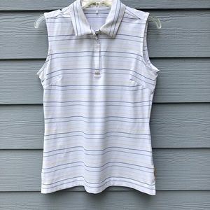 Nike Livestrong Striped Golf Shirt